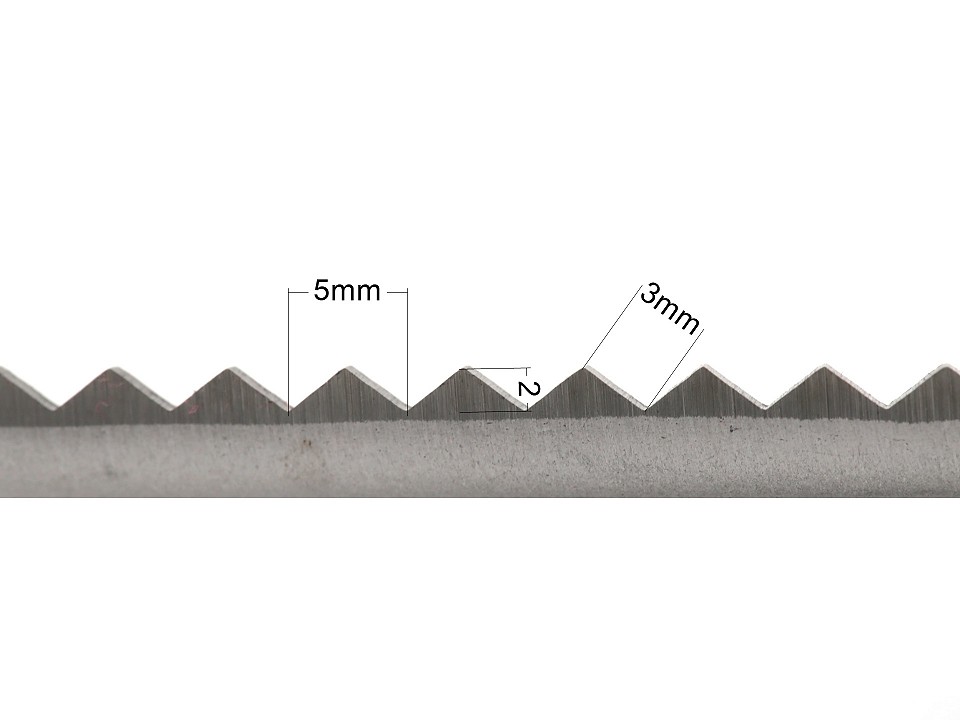 Foarfeci festonat 24 cm - zig-zag